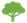 Deciduous tree with solid fill