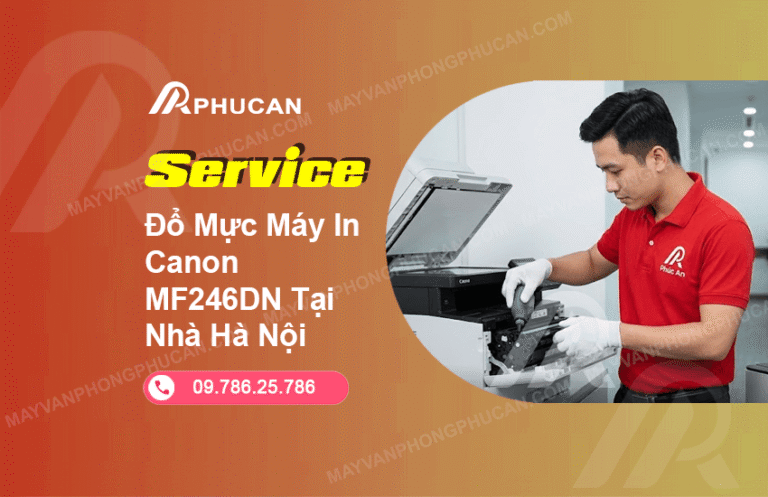 đổ mực máy in Canon MF246DN