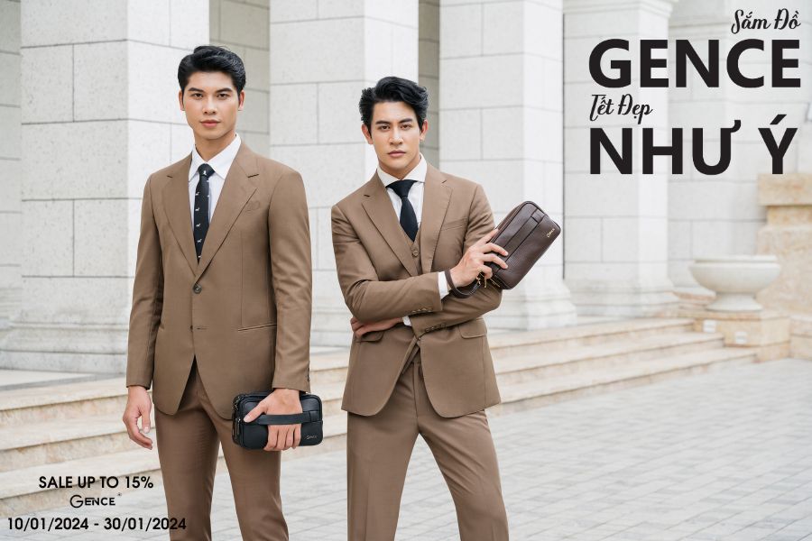 Giảm giá mùa tết các sản phẩm đồ da cao cấp Gence tới 15%