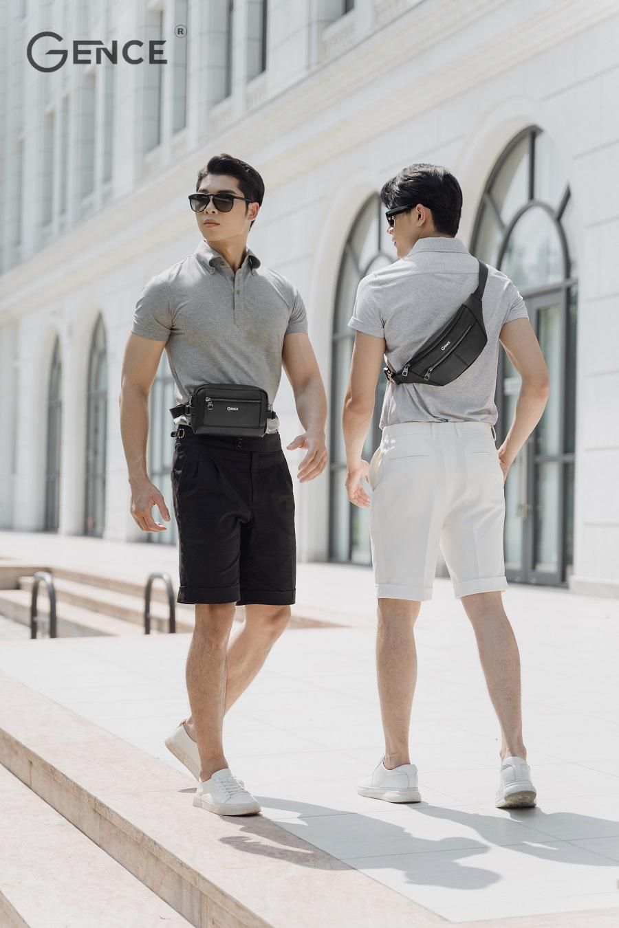 Quà tết ý nghĩa cho nhân viên là túi đeo chéo nam Gence