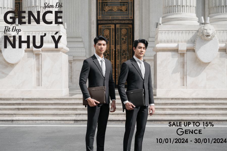 Tết sale rộn ràng chào năm mới tại Gence